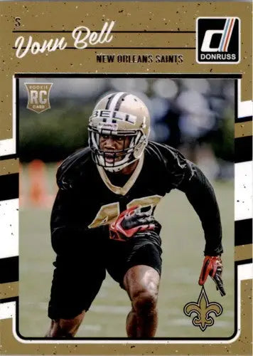 Original gloss Donruss Rookies Vonn Bell rookie card 2016 Saints NM-MT