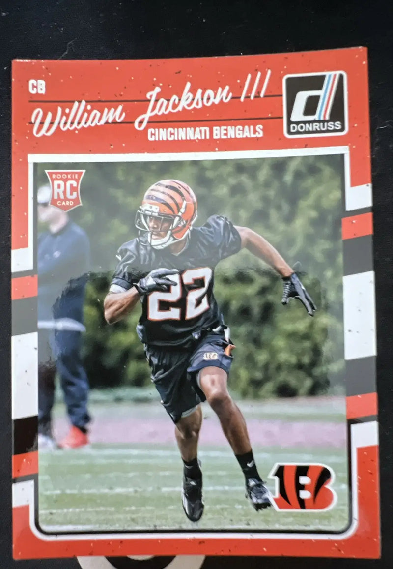 2016 Donruss - Rookies William Jackson III #348 (RC)