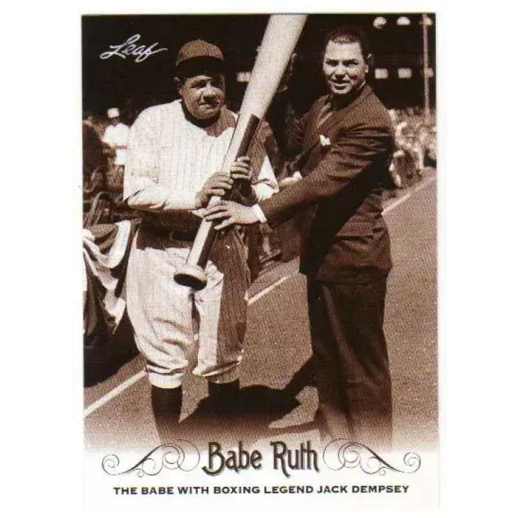2016 Leaf Babe Ruth Collection #12 Babe Ruth NM-MT Baseball Card - Baseball Card Single