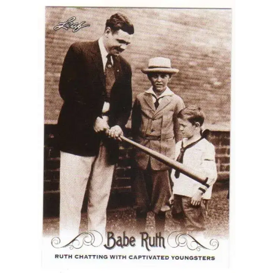 2016 Leaf Babe Ruth Collection #15 Babe Ruth NM-MT Baseball Card - Baseball Card Single