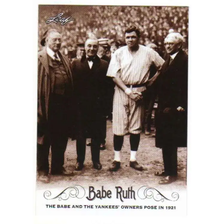 2016 Leaf Babe Ruth Collection #2 Babe Ruth NM-MT Baseball Card