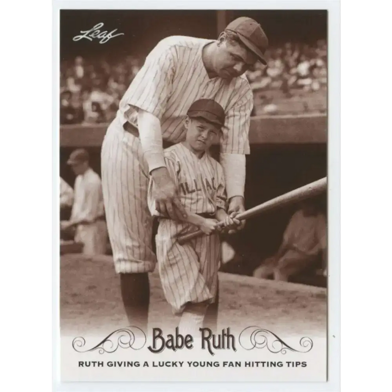 2016 Leaf Babe Ruth Collection #20 Babe Ruth NM-MT Baseball Card - Baseball Card Single