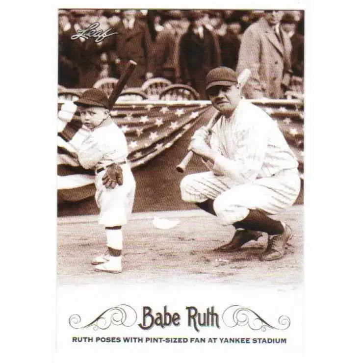 2016 Leaf Babe Ruth Collection #22 Babe Ruth NM-MT Baseball Card - Baseball Card Single