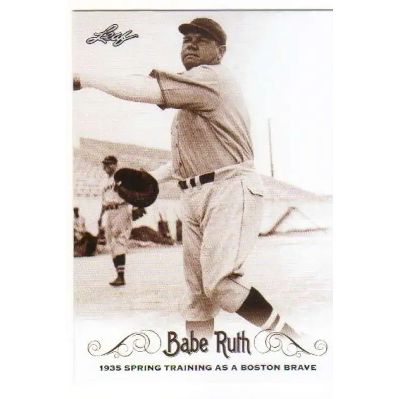 2016 Leaf Babe Ruth Collection #23 Babe Ruth NM-MT Baseball Card - Baseball Card Single