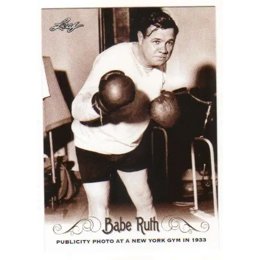 2016 Leaf Babe Ruth Collection #24 Babe Ruth NM-MT Baseball Card - Baseball Card Single