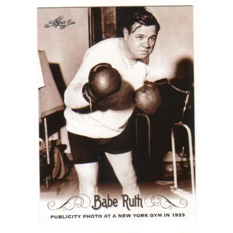 2016 Leaf Babe Ruth Collection #24 Babe Ruth NM-MT Baseball Card - Baseball Card Single