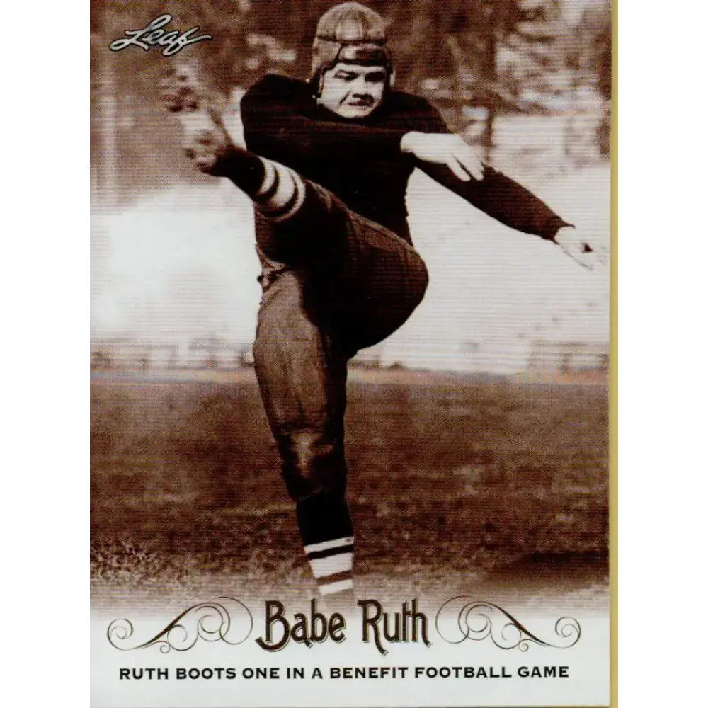 2016 Leaf Babe Ruth Collection #26 Babe Ruth NM-MT Baseball Card - Baseball Card Single