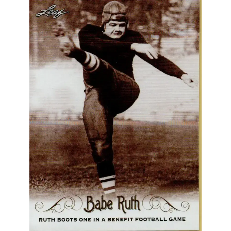 2016 Leaf Babe Ruth Collection #26 Babe Ruth NM-MT Baseball Card - Baseball Card Single