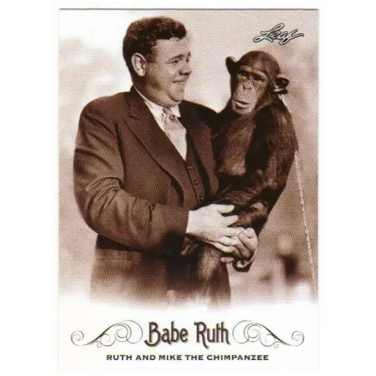 2016 Leaf Babe Ruth Collection #29 Babe Ruth NM-MT Baseball Card - Baseball Card Single