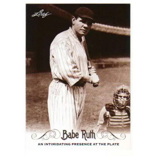 2016 Leaf Babe Ruth Collection #3 Babe Ruth NM-MT Baseball Card - Baseball Card Single