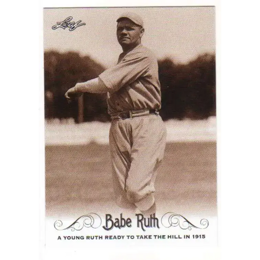 2016 Leaf Babe Ruth Collection #33 Babe Ruth NM-MT Baseball Card - Baseball Card Single