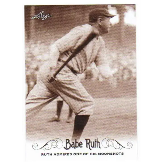 2016 Leaf Babe Ruth Collection #34 Babe Ruth NM-MT Baseball Card - Baseball Card Single