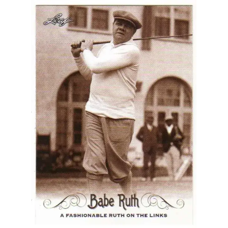 2016 Leaf Babe Ruth Collection #36 Babe Ruth NM-MT Baseball Card - Baseball Card Single