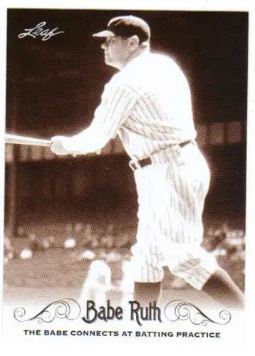 2016 Leaf Babe Ruth Collection #37 Babe Ruth NM-MT ID:3738 - Baseball Card Single