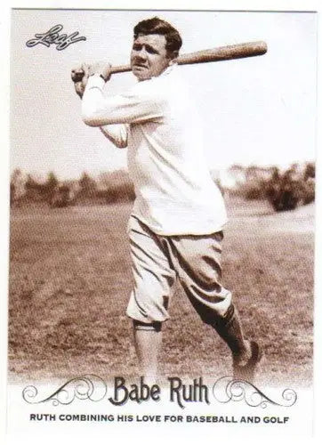 2016 Leaf Babe Ruth Collection #38 Babe Ruth NM-MT ID:3739 - Baseball Card Single