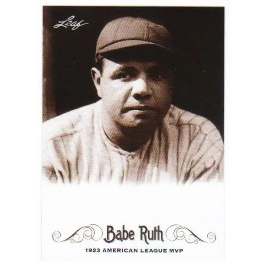 2016 Leaf Babe Ruth Collection #4 Babe Ruth NM-MT Baseball Card - Baseball Card Single