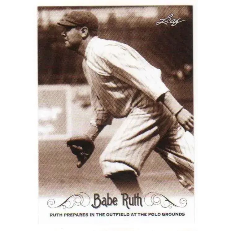 2016 Leaf Babe Ruth Collection #42 Babe Ruth NM-MT Baseball Card - Baseball Card Single