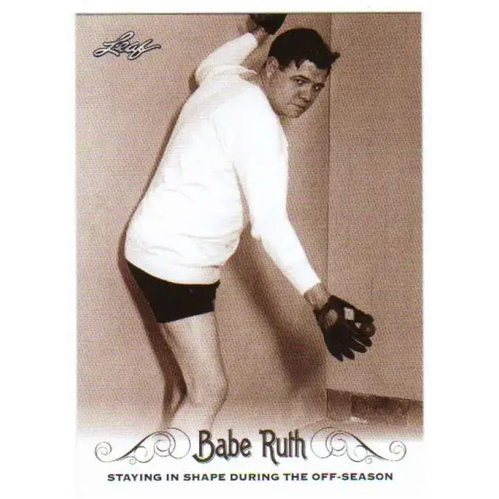 2016 Leaf Babe Ruth Collection #46 Babe Ruth NM-MT Baseball Card - Baseball Card Single