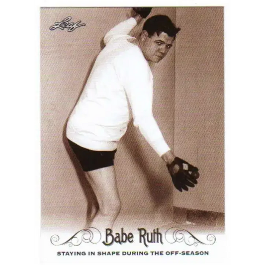 2016 Leaf Babe Ruth Collection #46 Babe Ruth NM-MT Baseball Card - Baseball Card Single