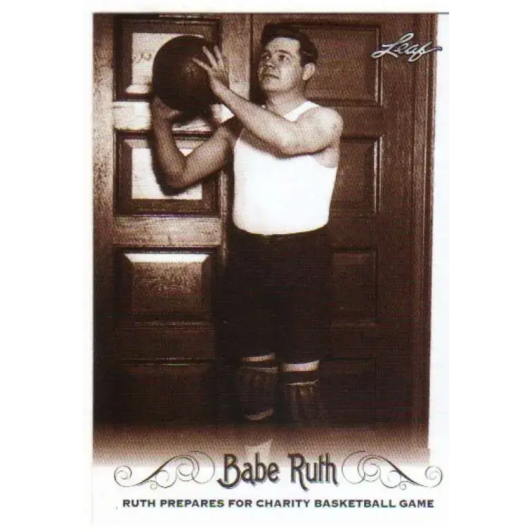 2016 Leaf Babe Ruth Collection #47 Babe Ruth NM-MT Baseball Card - Baseball Card Single