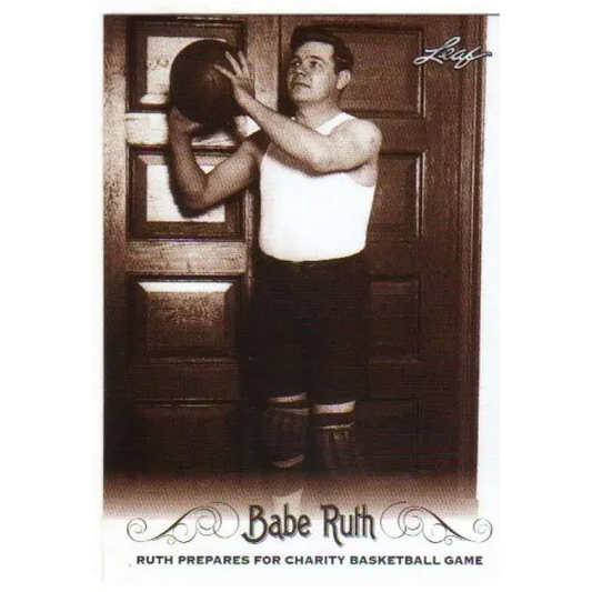 2016 Leaf Babe Ruth Collection #47 Babe Ruth NM-MT Baseball Card - Baseball Card Single