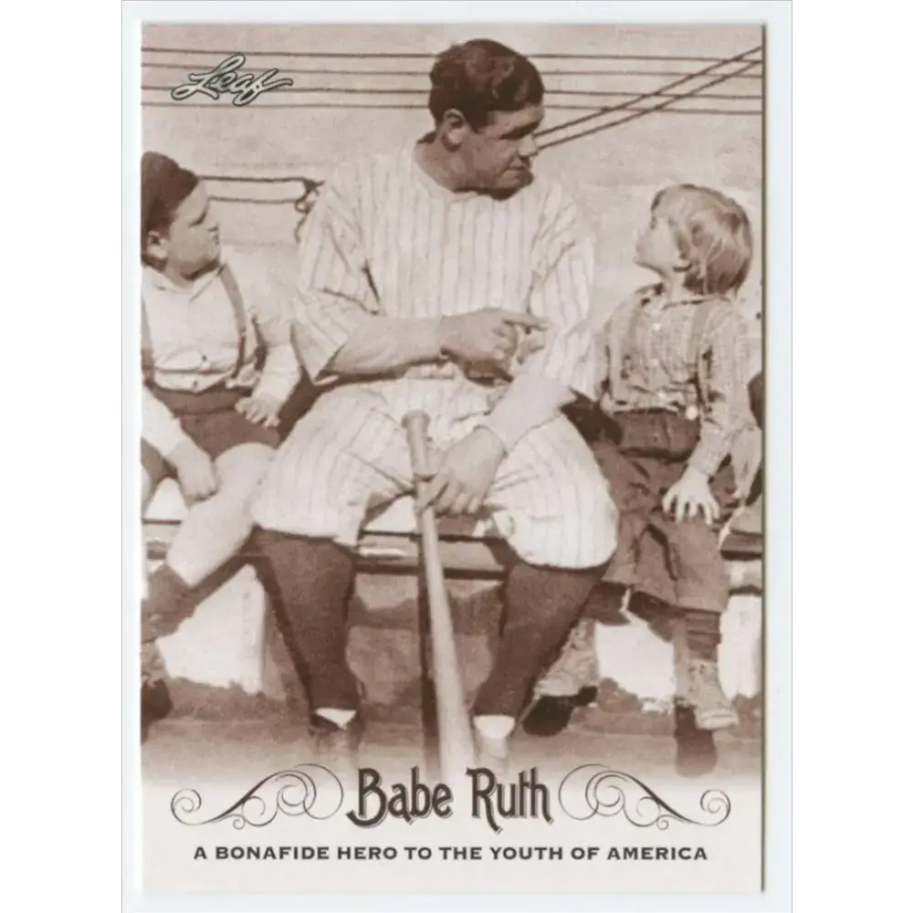 2016 Leaf Babe Ruth Collection #5 Babe Ruth NM-MT Baseball Card