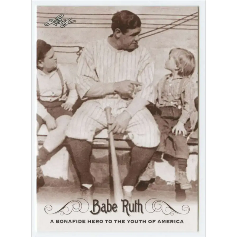 2016 Leaf Babe Ruth Collection #5 Babe Ruth NM-MT Baseball Card