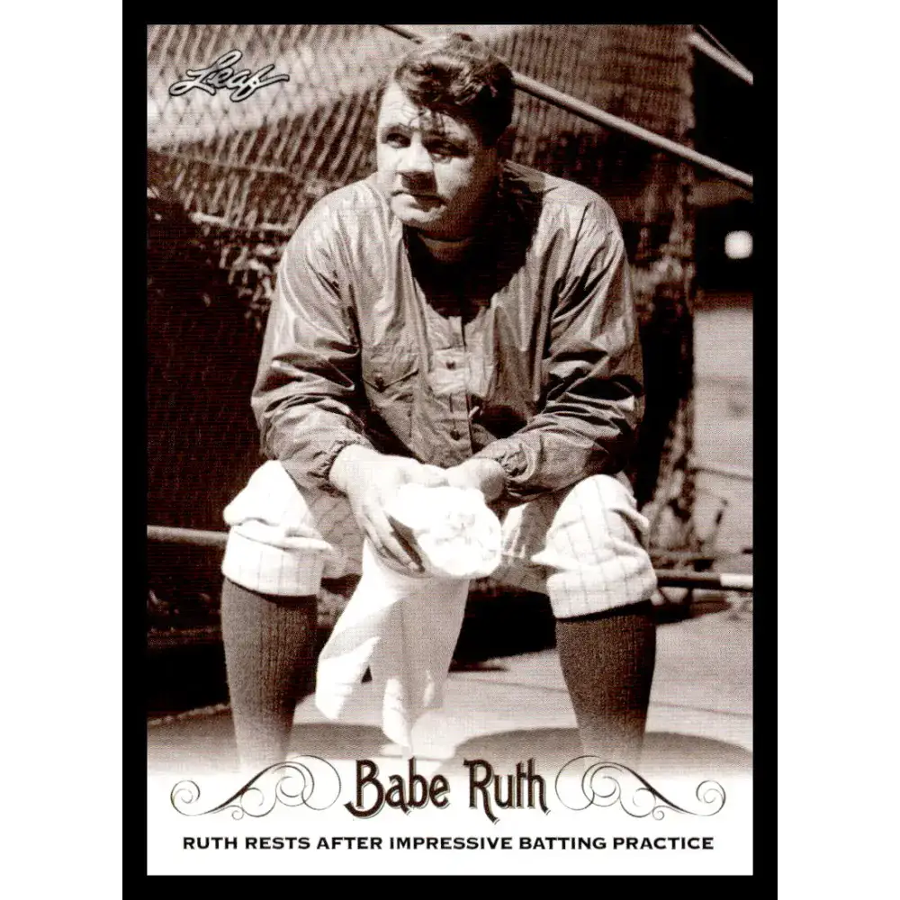 2016 Leaf Babe Ruth Collection #53 Babe Ruth NM-MT Baseball Card - Baseball Card Single