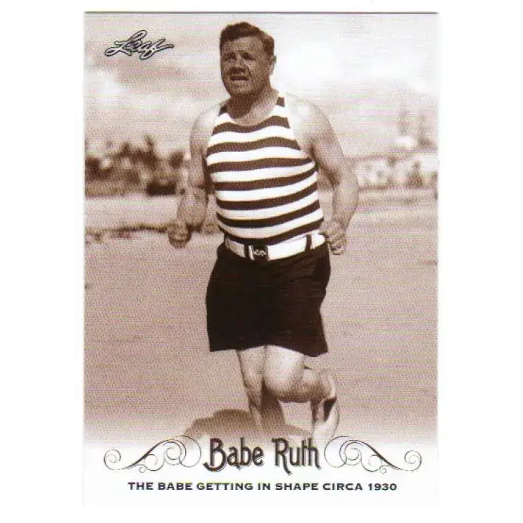 2016 Leaf Babe Ruth Collection #55 Babe Ruth NM-MT Baseball Card - Baseball Card Single