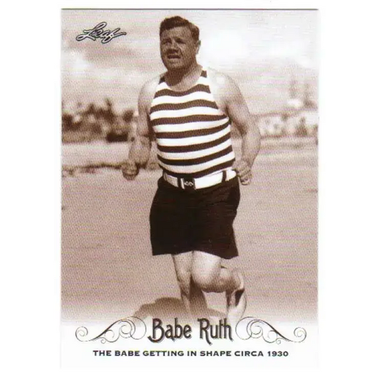 2016 Leaf Babe Ruth Collection #55 Babe Ruth NM-MT Baseball Card - Baseball Card Single