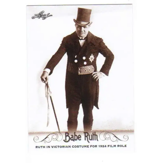 2016 Leaf Babe Ruth Collection #58 Babe Ruth NM-MT Baseball Card - Baseball Card Single