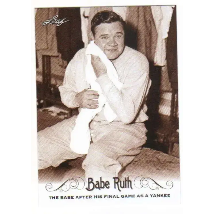 2016 Leaf Babe Ruth Collection #59 Babe Ruth NM-MT Baseball Card - Baseball Card Single