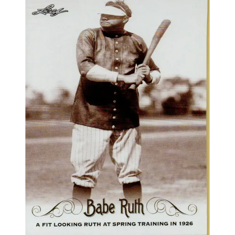 2016 Leaf Babe Ruth Collection #63 Babe Ruth NM-MT Baseball Card