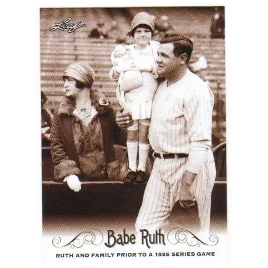 2016 Leaf Babe Ruth Collection #70 Babe Ruth NM-MT Baseball Card - Baseball Card Single