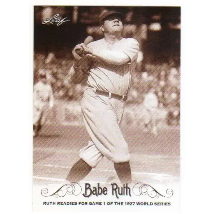2016 Leaf Babe Ruth Collection #71 Babe Ruth NM-MT Baseball Card - Baseball Card Single