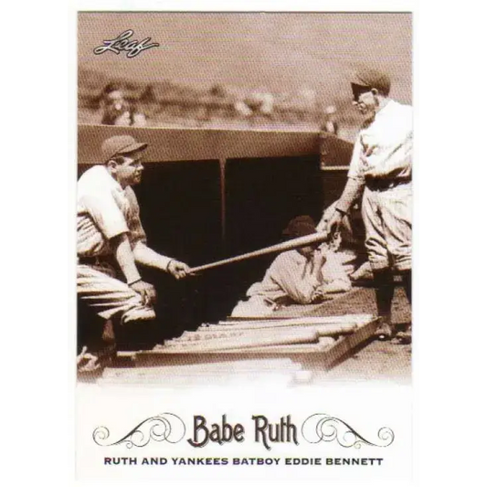 2016 Leaf Babe Ruth Collection #74 Babe Ruth NM-MT Baseball Card - Baseball Card Single