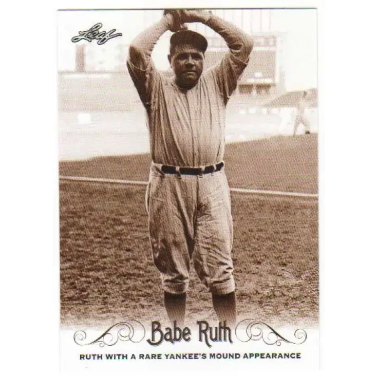 2016 Leaf Babe Ruth Collection #78 Babe Ruth NM-MT Baseball Card - Baseball Card Single