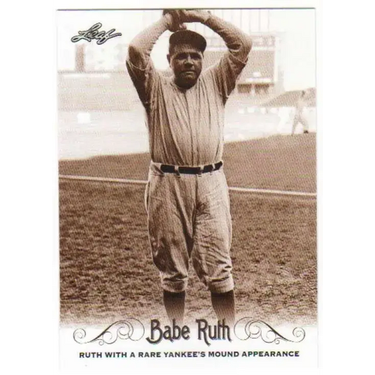 2016 Leaf Babe Ruth Collection #78 Babe Ruth NM-MT Baseball Card - Baseball Card Single