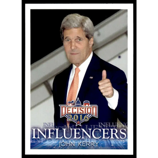 2016 Leaf Decision 2016 #36 John Kerry NM-MT Political Trading Card - Non-Sports Card Single