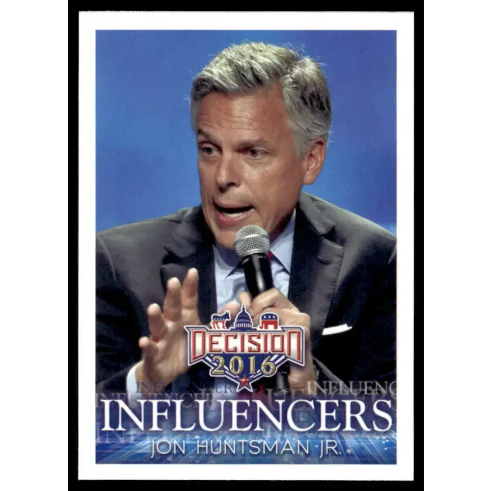 2016 Leaf Decision 2016 #38 Jon Huntsman Jr. NM-MT Political Trading Card - Non-Sports Card Single
