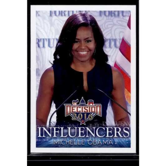 2016 Leaf Decision 2016 #40 Michelle Obama NM-MT Political Trading Card - Non-Sports Card Single