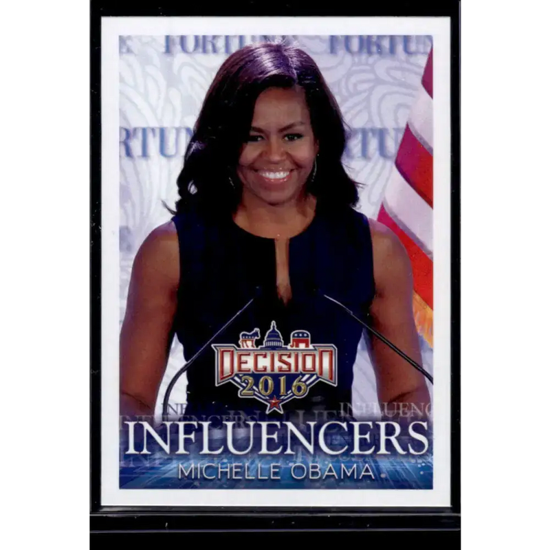 2016 Leaf Decision 2016 #40 Michelle Obama NM-MT Political Trading Card - Non-Sports Card Single