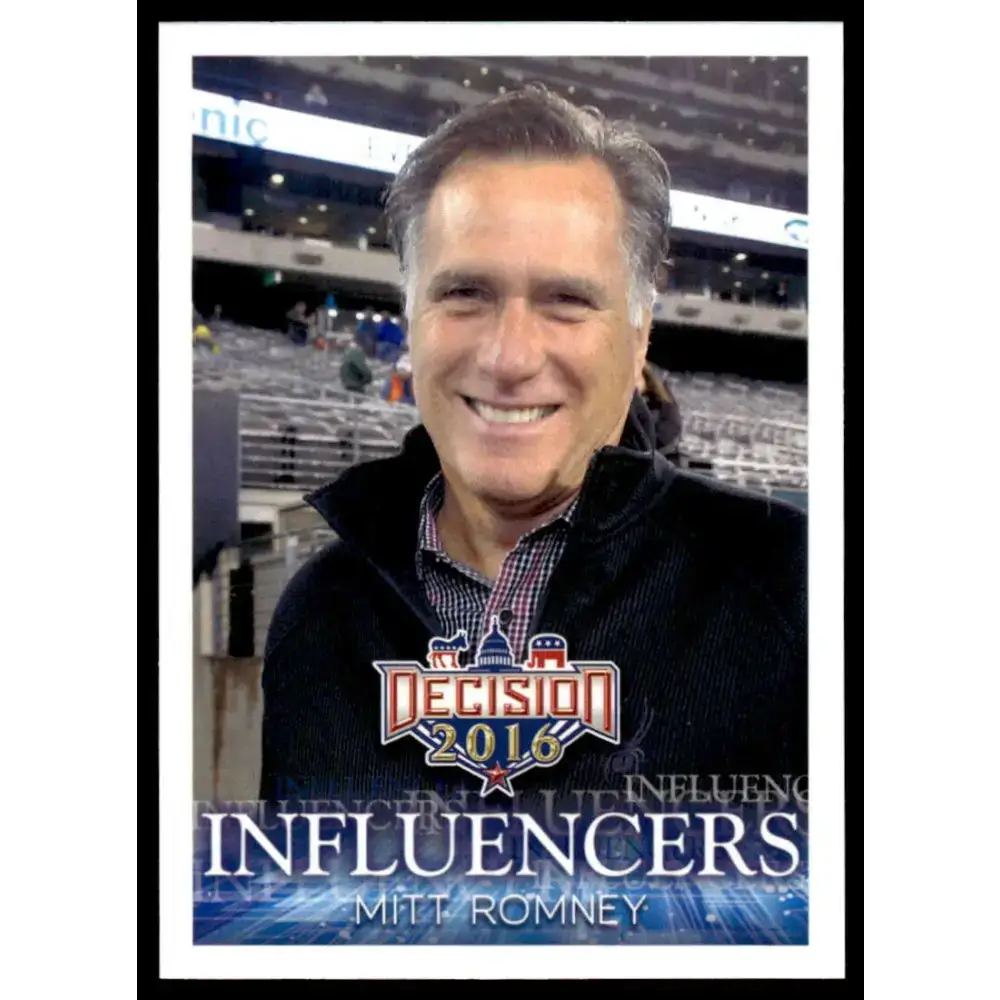 2016 Leaf Decision 2016 #42 Mitt Romney NM-MT Political Trading Card - Non-Sports Card Single