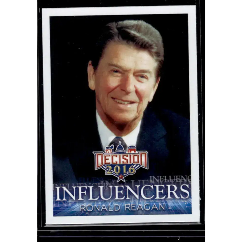 2016 Leaf Decision 2016 #48 Ronald Reagan NM-MT Political Trading Card - Non-Sports Card Single
