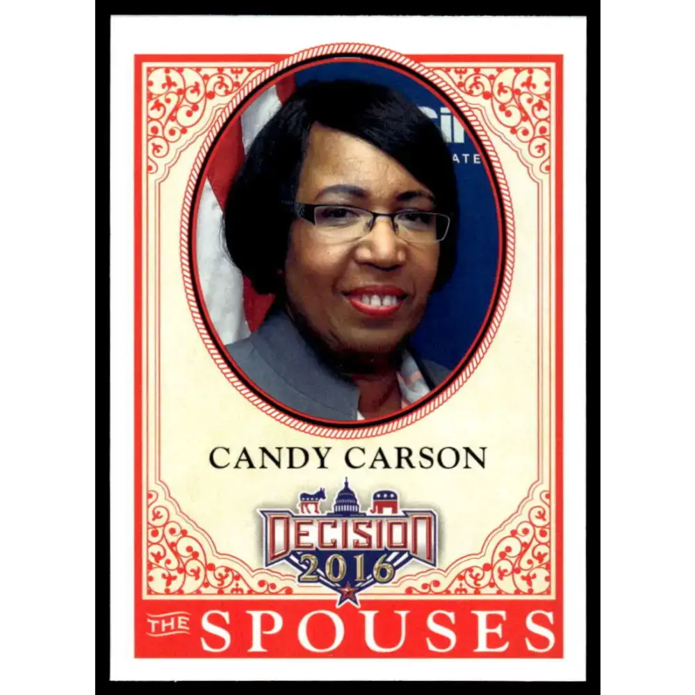 2016 Leaf Decision 2016 #52 Candy Carson NM-MT Political Trading Card - Non-Sports Card Single