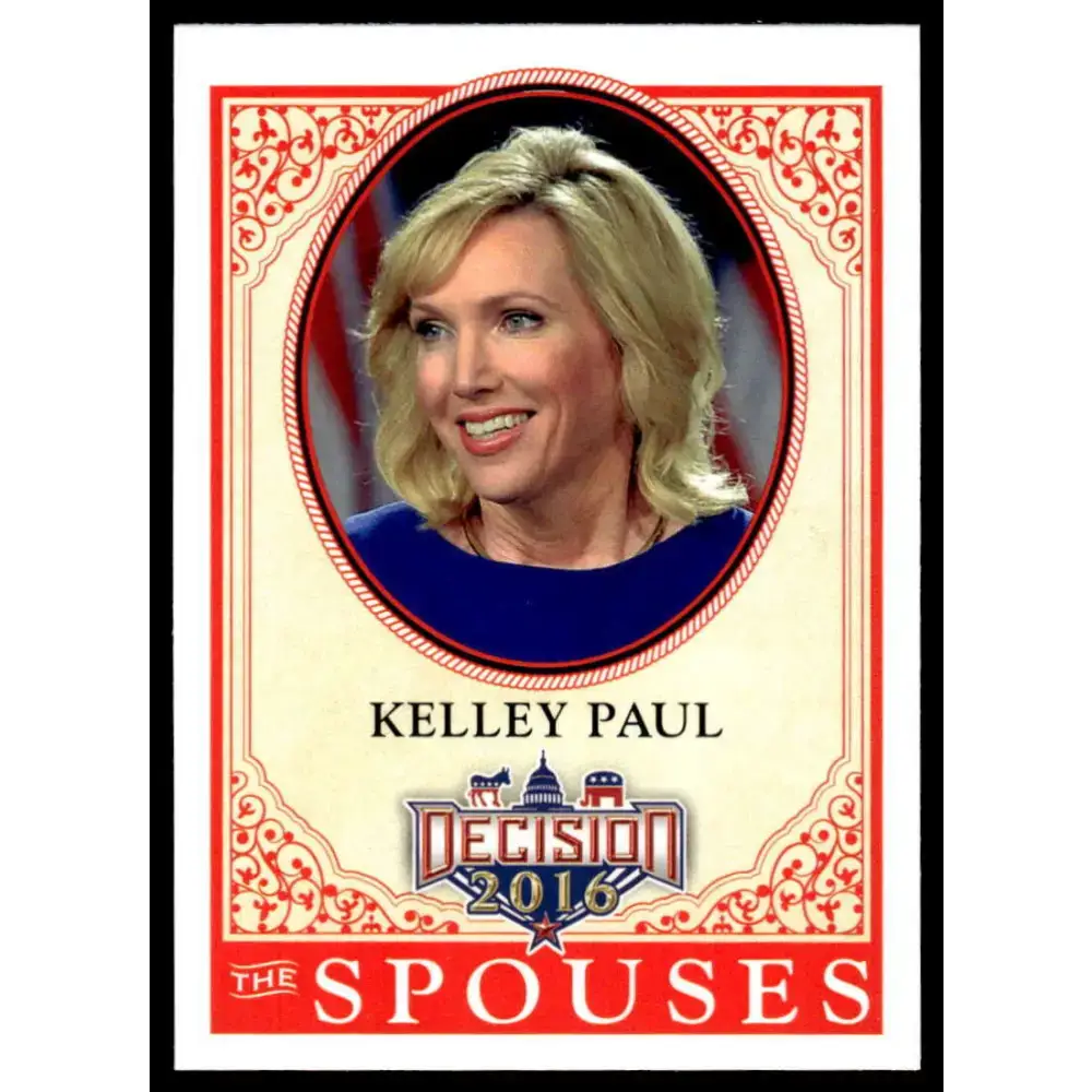 2016 Leaf Decision 2016 #60 Kelley Paul NM-MT Political Trading Card - Non-Sports Card Single