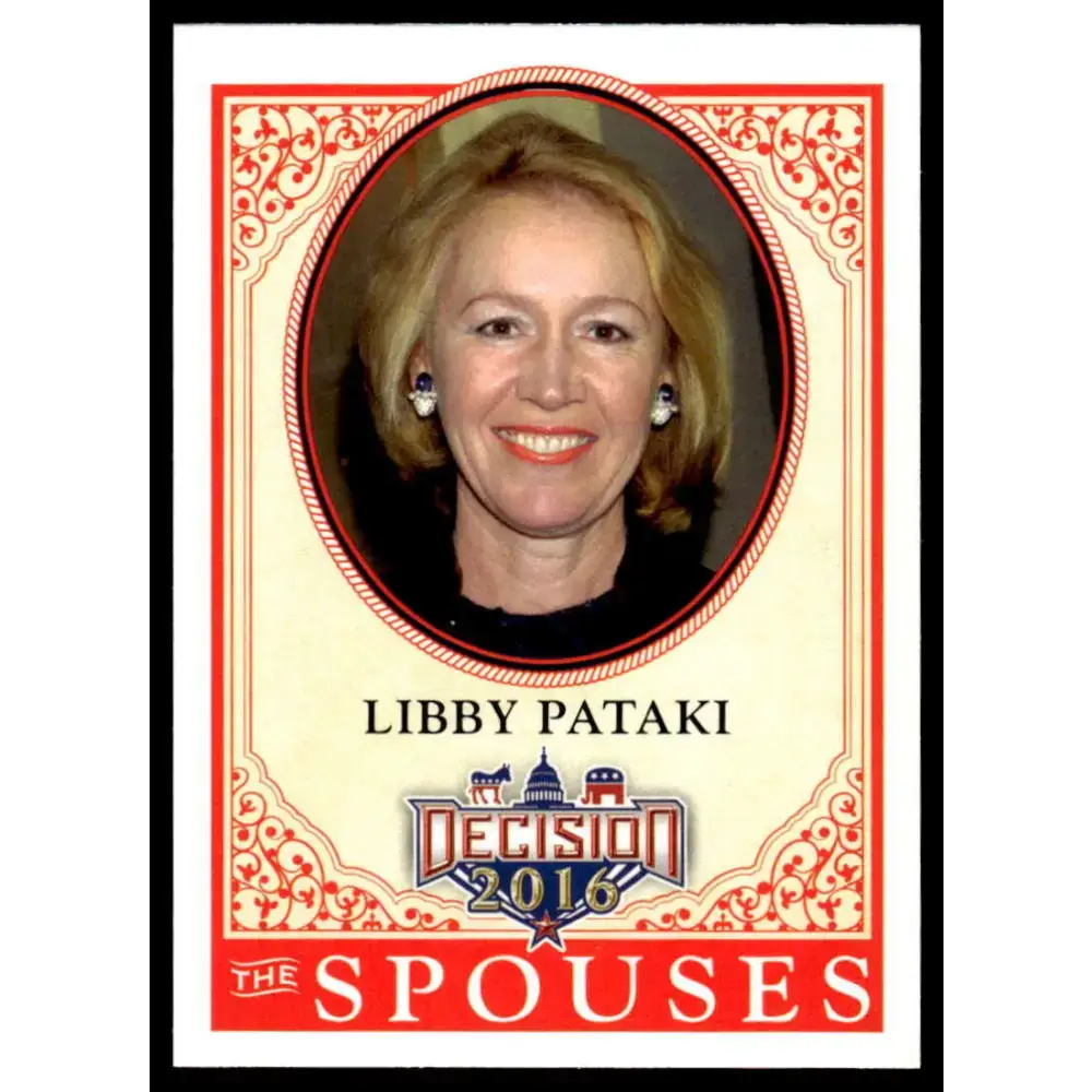 2016 Leaf Decision 2016 #61 Libby Pataki NM-MT Political Trading Card - Non-Sports Card Single