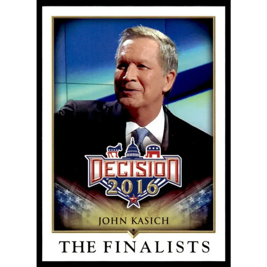 2016 Leaf Decision 2016 #84 John Kasich NM-MT Political Trading Card - Political Trading Card Single