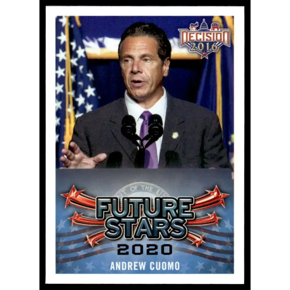 2016 Leaf Decision 2016 #98 Andrew Cuomo NM-MT Political Trading Card - Non-Sports Card Single