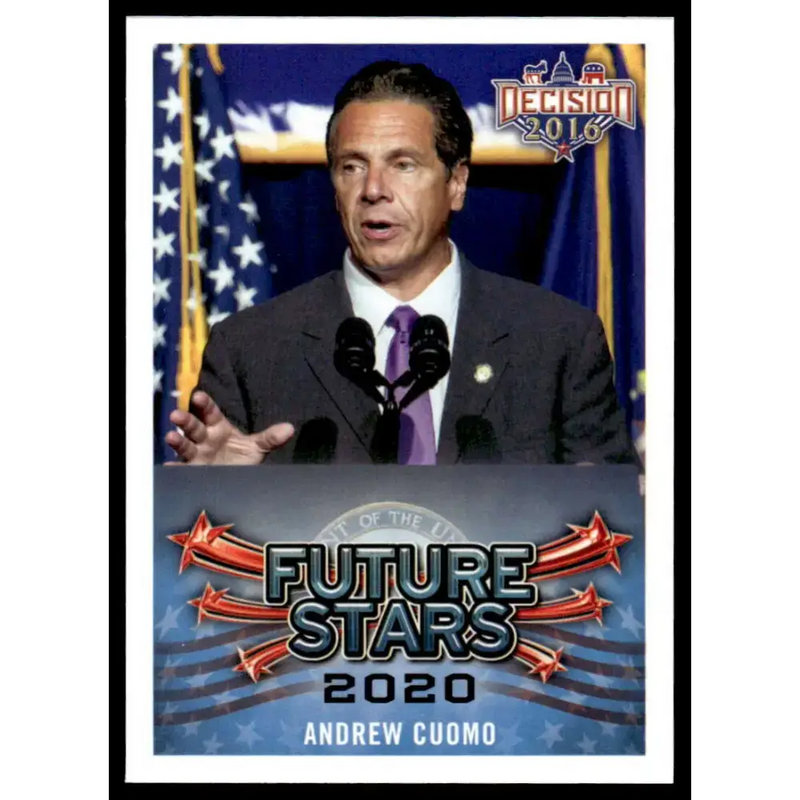 2016 Leaf Decision 2016 #98 Andrew Cuomo NM-MT Political Trading Card - Non-Sports Card Single